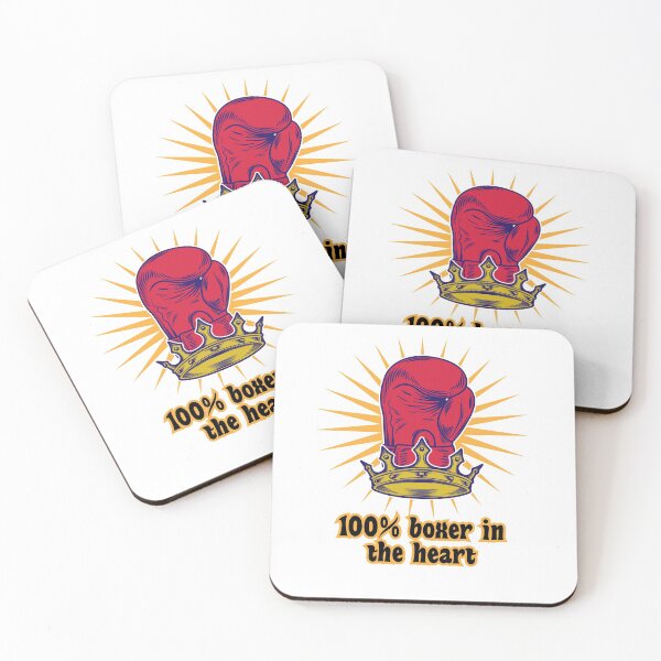 Item preview, 100% boxer in the heart designed and sold by MallsD.