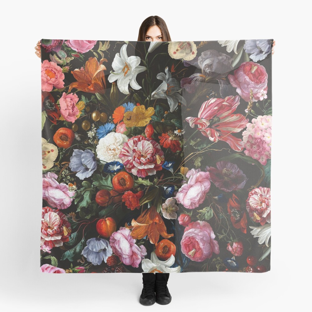 Dutch Midnight Garden Scarf
