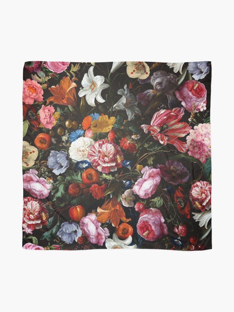 Alternate view of Dutch Midnight Garden Scarf