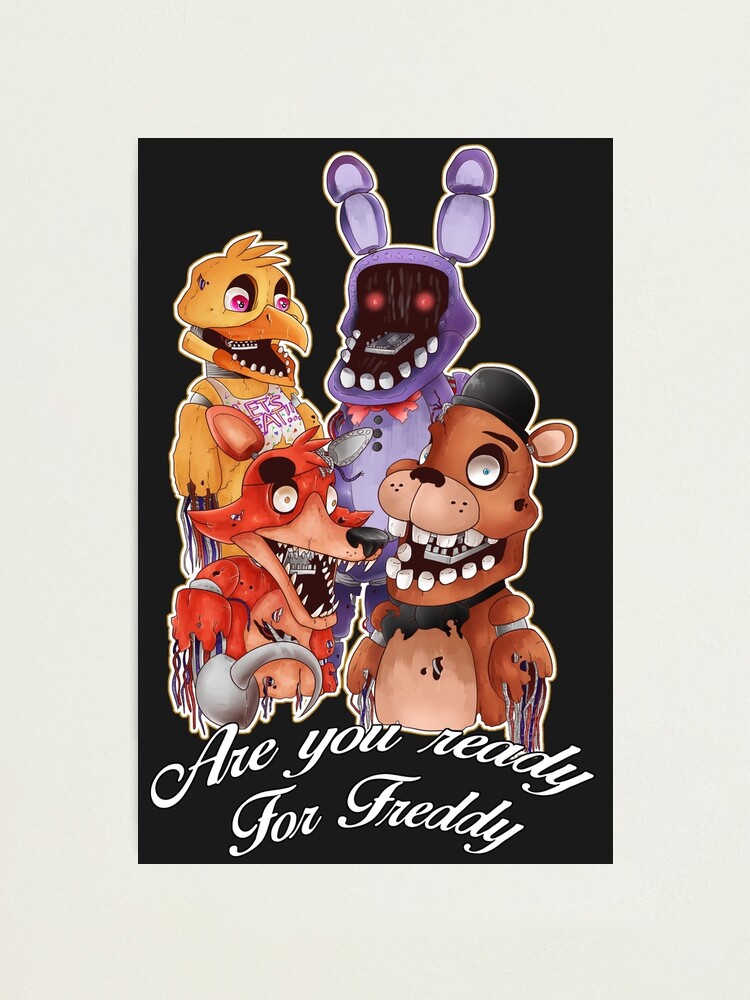 Withered foxy five nights at freddys 2 Photographic Print for