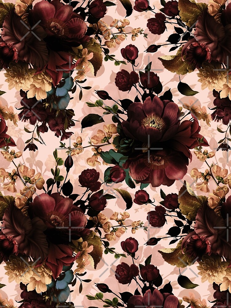 Moody florals - Mystic Night 11 by UtArt