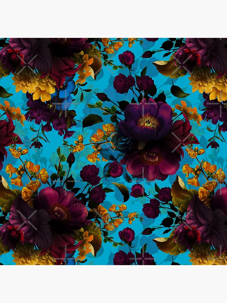 Moody florals - Mystic Night 13 by UtArt