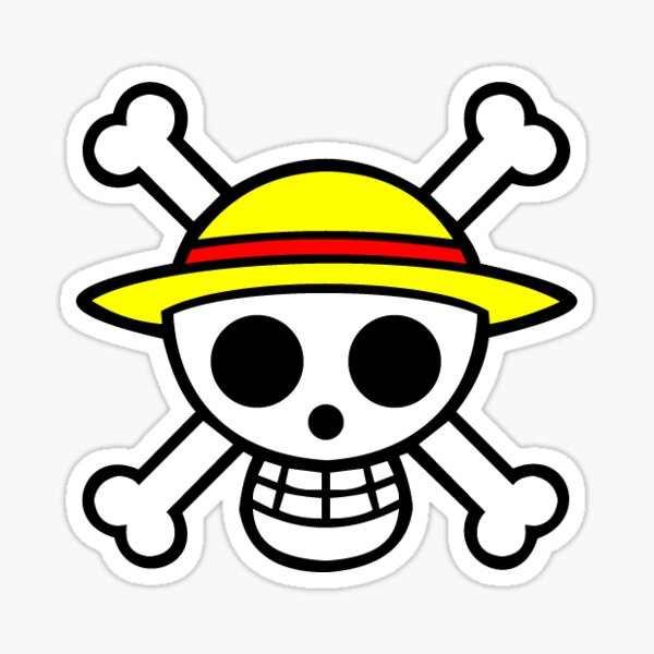 One Piece Logo Stickers Redbubble