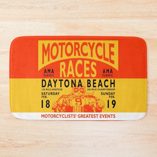 Item preview, Motorcycle Races Daytona Beach designed and sold by rogue-design.