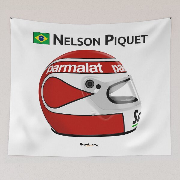 Item preview, Nelson Piquet 1984 helmet. designed and sold by JageOwen.