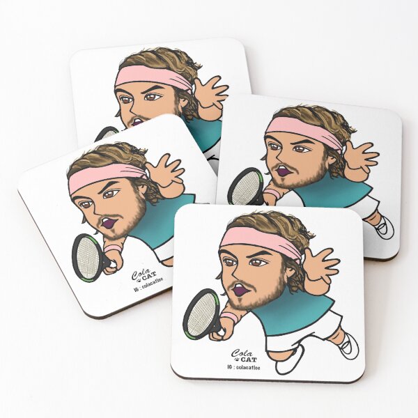 Item preview, Stefanos Tsitsipas designed and sold by Colacatlee.