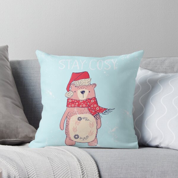 Item preview, Stay Cosy- Little Bear with hat in Winterlandscape designed and sold by UtArt.