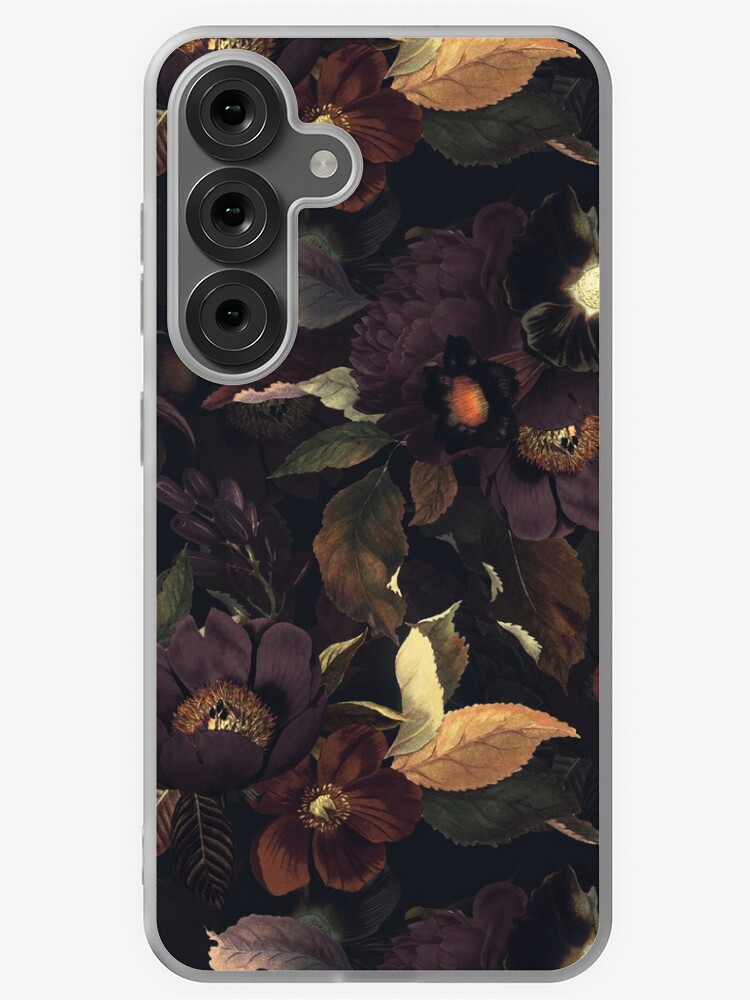 Aperçu 1 sur 4. Coque Samsung Galaxy avec l'œuvre Jardin botanique nocturne mystique Jardin de nuit créée et vendue par UtArt.