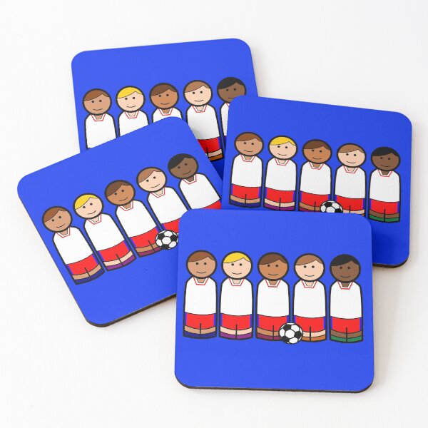 Item preview, Soccer / Football Wooden Peg Dolls designed and sold by pegdolltees.
