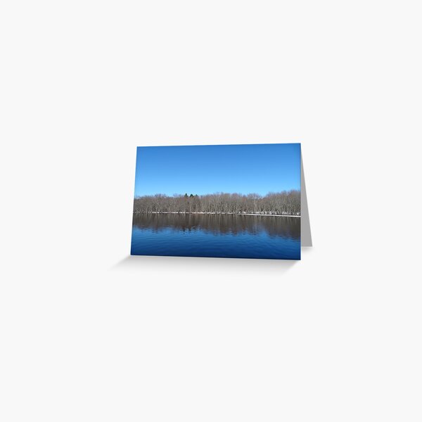 The Concord River of Massachusetts Greeting Card