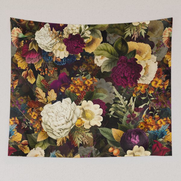 Item preview, Mystical night IV Botanical Night Garden Nightgarden designed and sold by UtArt.