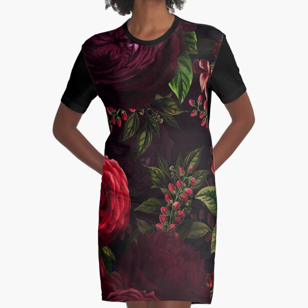 Mystical night VI Graphic T-Shirt Dress