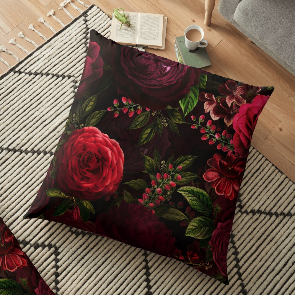 Mystical night VI Floor Pillow