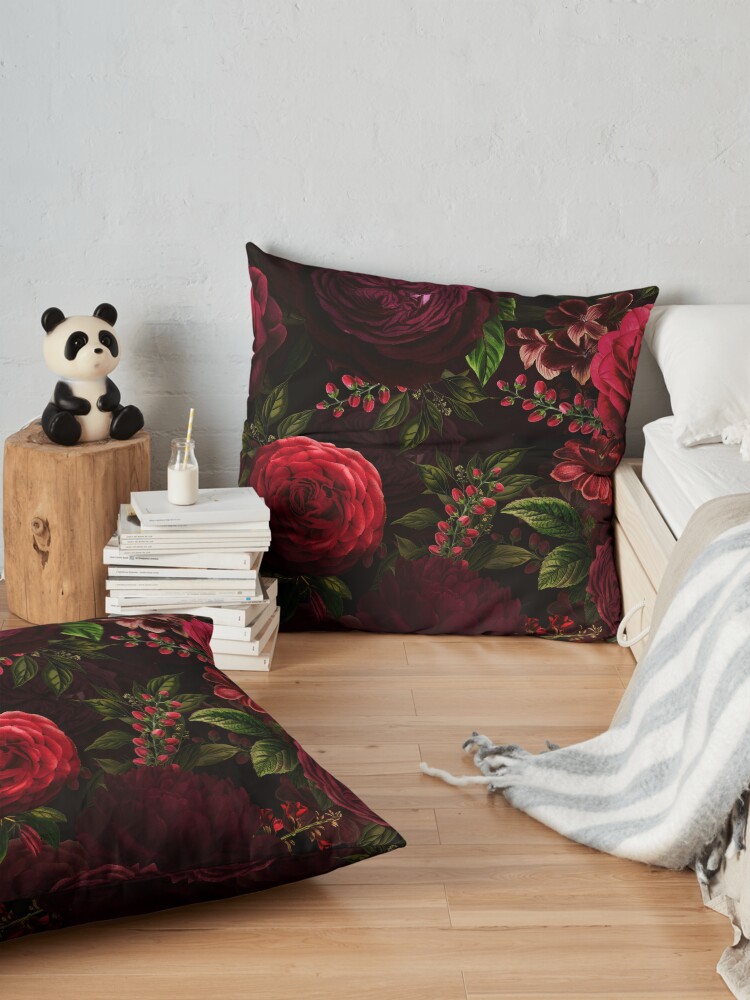 Alternate view of Mystical night VI Floor Pillow