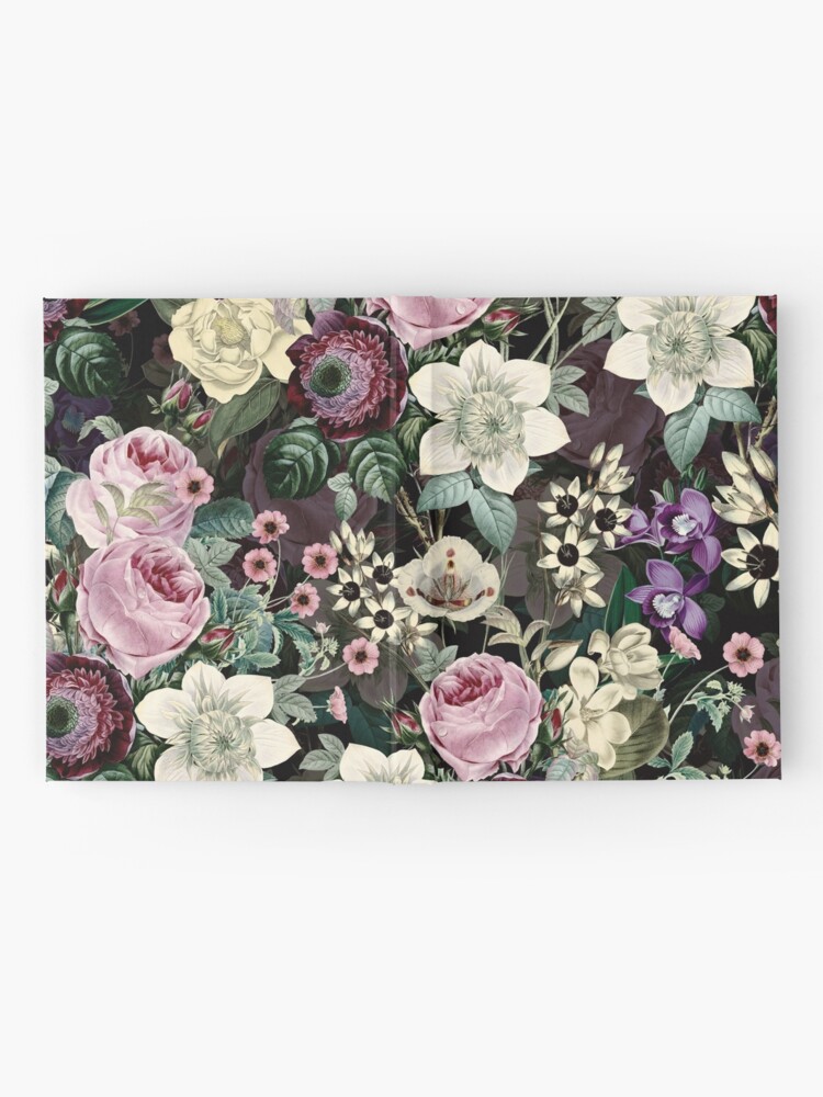 Alternate view of Vintage Lush English Flower Pattern Hardcover Journal