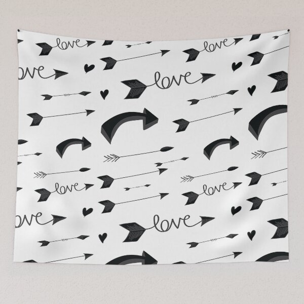 Item preview, Black Arrows and Love Sticker Pack designed and sold by The-Goods.
