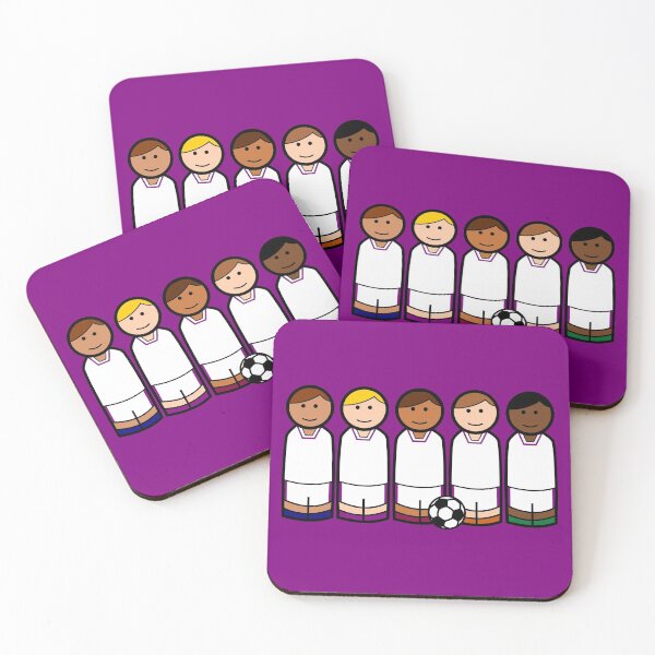 Item preview, Soccer / Football Wooden Peg Dolls designed and sold by pegdolltees.