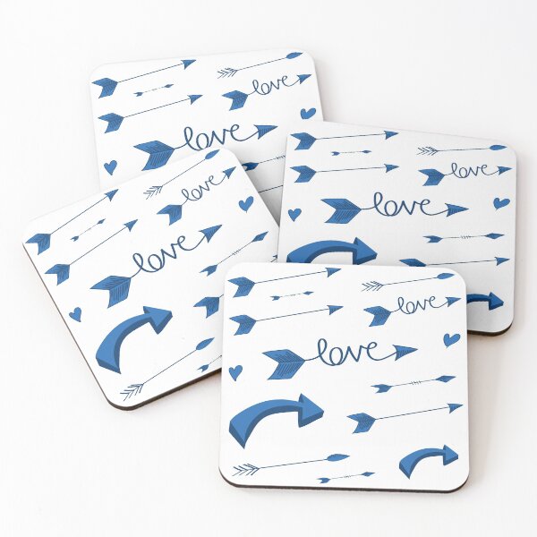 Item preview, Blue Arrows and Love Sticker Pack designed and sold by The-Goods.