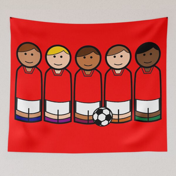 Item preview, Soccer / Football Wooden Peg Dolls designed and sold by pegdolltees.