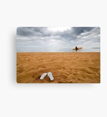 Gone Surfing Canvas Print