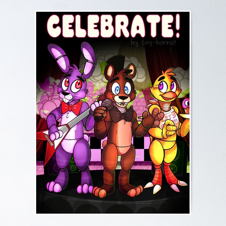 Five Nights At Freddy_s Celebrate!  Comforter for Sale by Mintybatteo