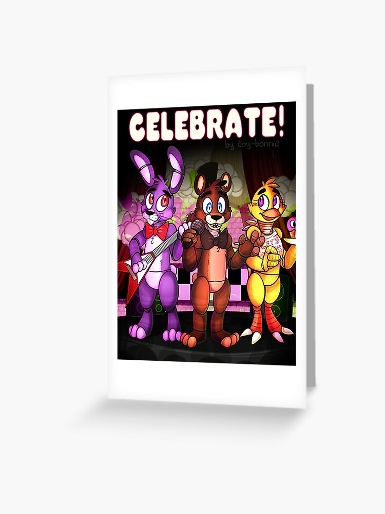 Five Nights At Freddy's - Celebrate! | Greeting Card