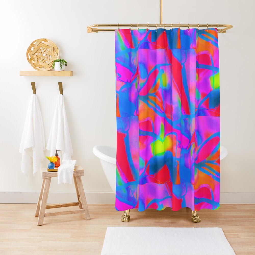 "Original Unique Bold Design Cool Comfortable" Shower Curtain for Sale