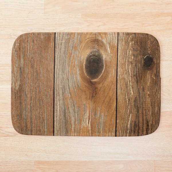 Wood Grain Natural Duvet Cover Pillow Bath Mat