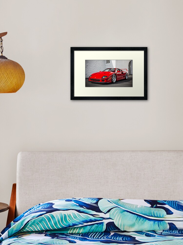 Ferrari F40 Poster for Sale by David Coyne