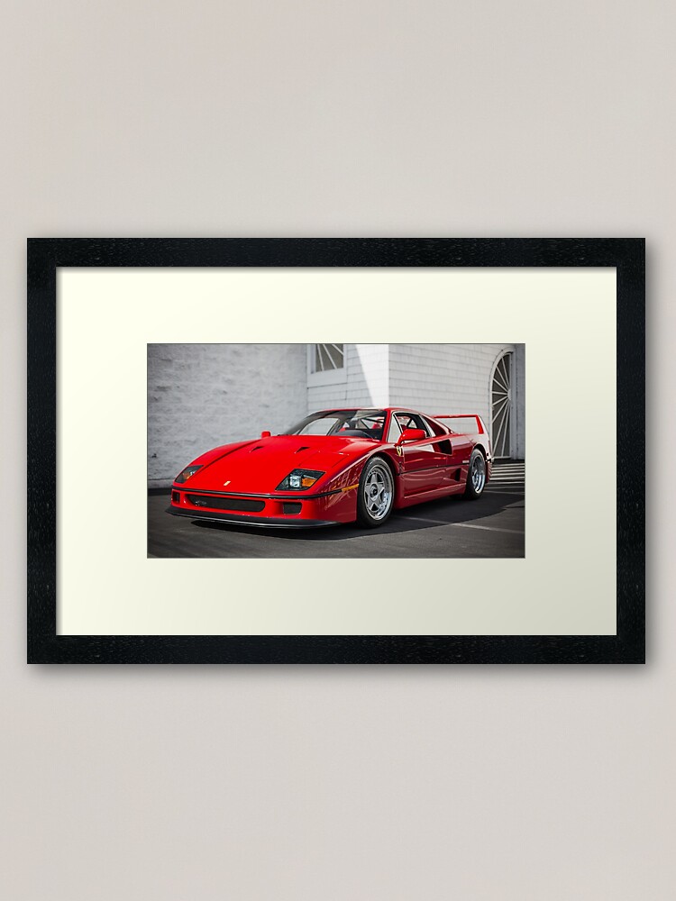 Ferrari F40 Poster for Sale by David Coyne