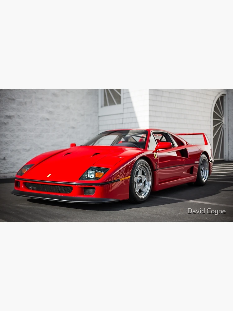 Ferrari F40 Poster for Sale by David Coyne