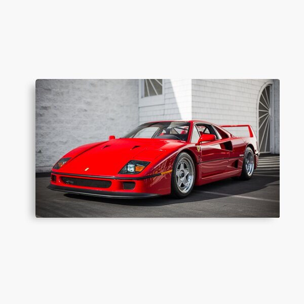 Impressions sur toile sur le thème Ferrari F40