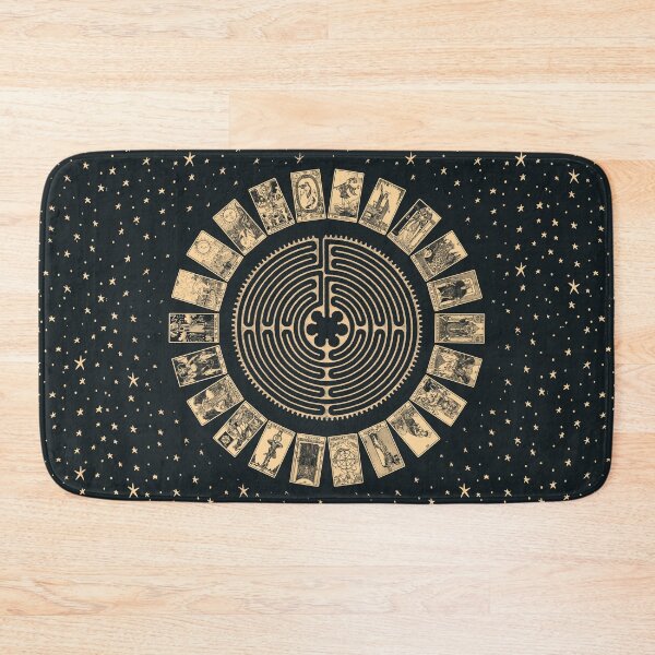 Item preview, Labyrinth and Tarot Wheel designed and sold by wildtribe.