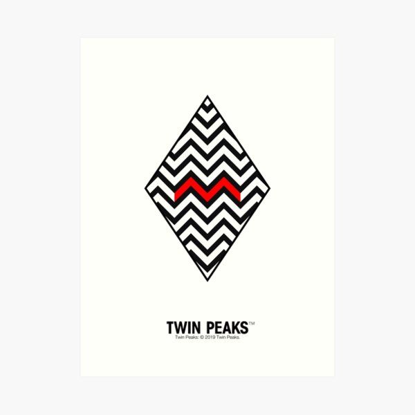 Matthew Matasci - Twin Peaks Sign print