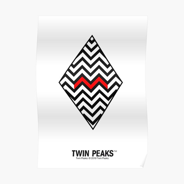 twin peaks. minimal. Poster