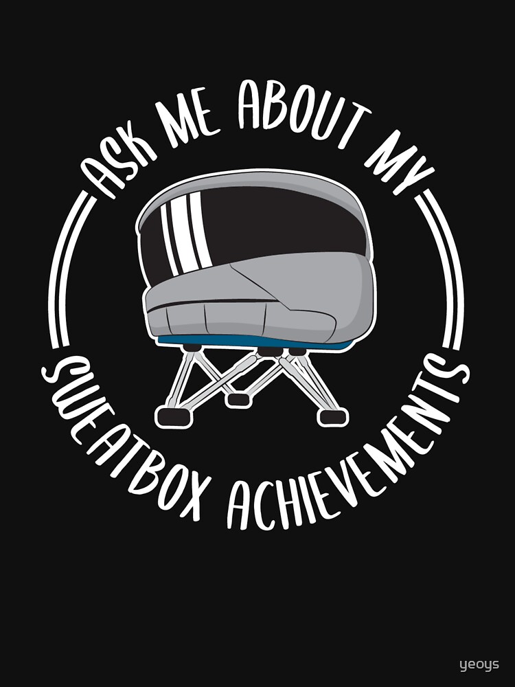 Ask Me About My Sweatbox Achievements - Funny Aviation Quotes Gift by yeoys