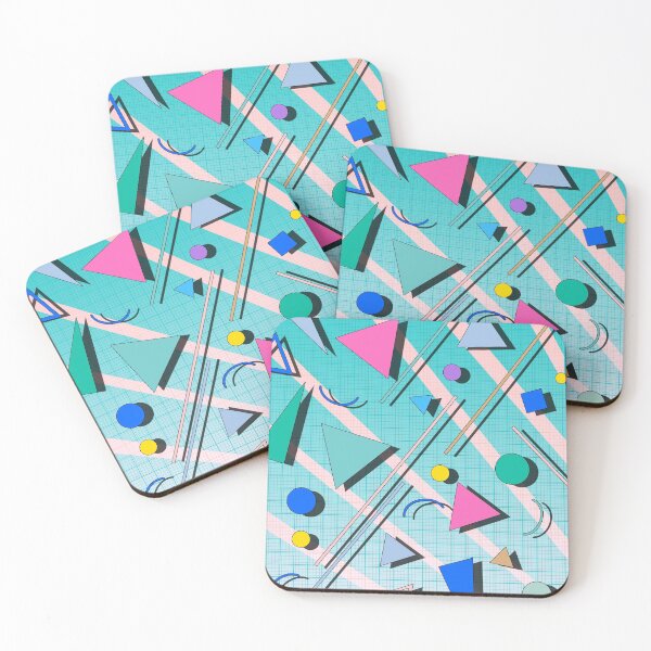 Item preview, 80s pop retro pattern 4 designed and sold by mikath.