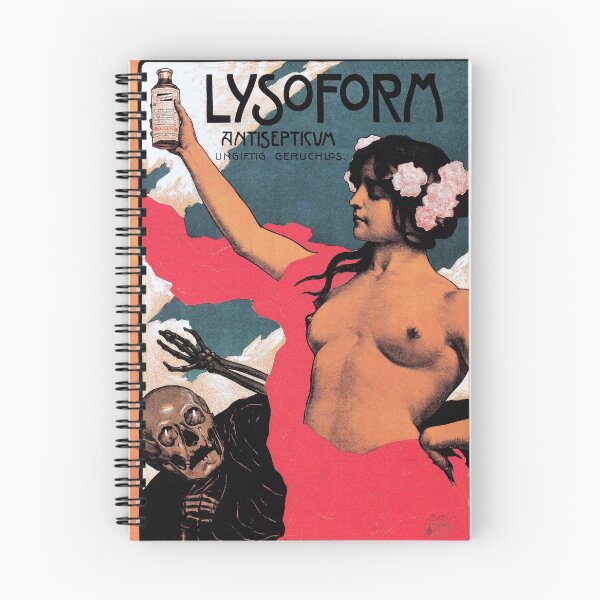 Item preview, LYSOFORM ANTISEPTIC LOTION Swiss Vintage Medical Advertising designed and sold by retroposters.