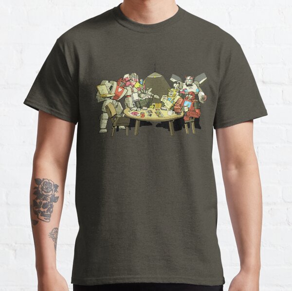 Transformers doing a card game Classic T-Shirt