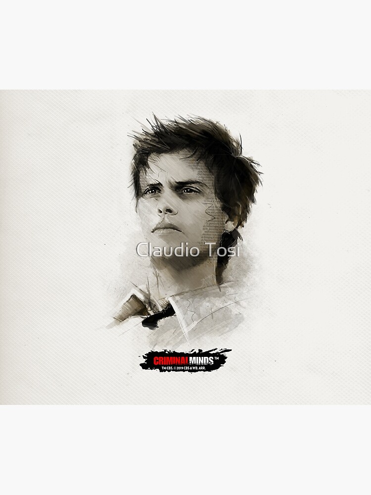 "Dr. Spencer Reid Criminal Minds" Throw Blanket by MirrorWalkers