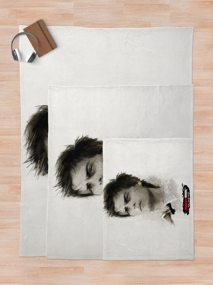 "Dr. Spencer Reid Criminal Minds" Throw Blanket by MirrorWalkers