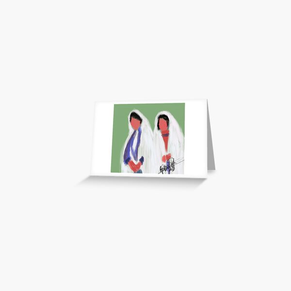Ladies Ponder Greeting Card