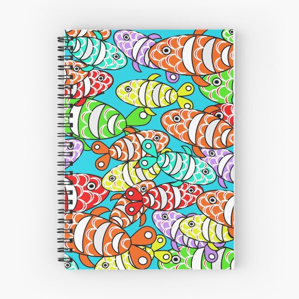 Item preview, Fish Pattern | Underwater School of Clown Fish  designed and sold by designInk.