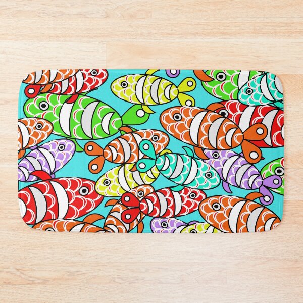 Item preview, Fish Pattern | Underwater School of Clown Fish  designed and sold by designInk.