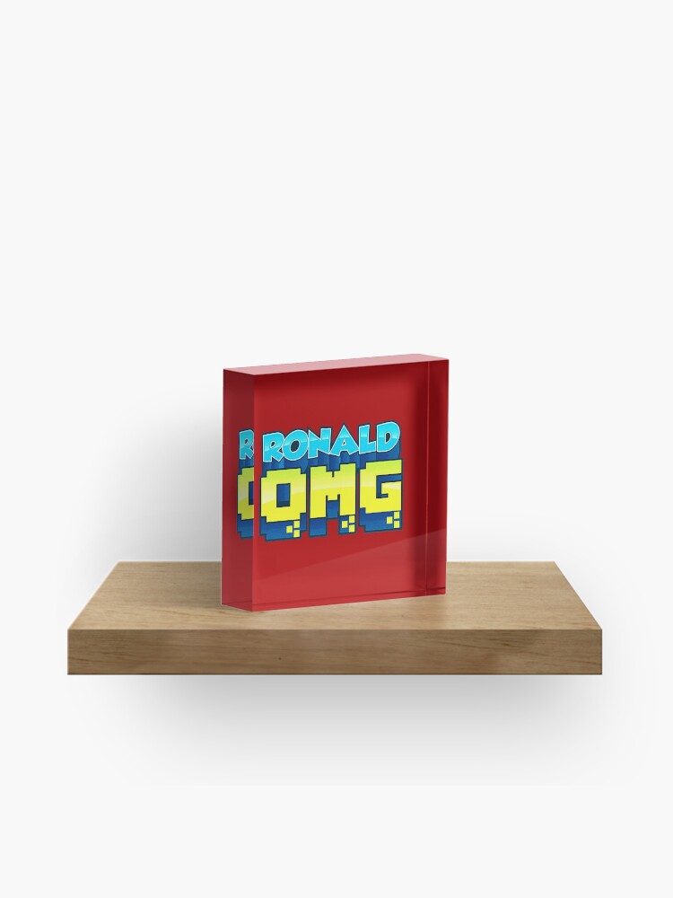 Ronald Omg Acrylic Block - sis vs bro roblox obby ronald