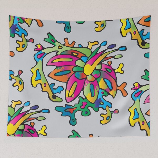 Aperçu de l'œuvre Motifs floraux 02 par Victoria Deregus créée et vendue par Victoria  Deregus.