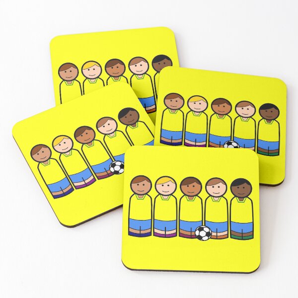 Item preview, Soccer / Football Wooden Peg Dolls designed and sold by pegdolltees.