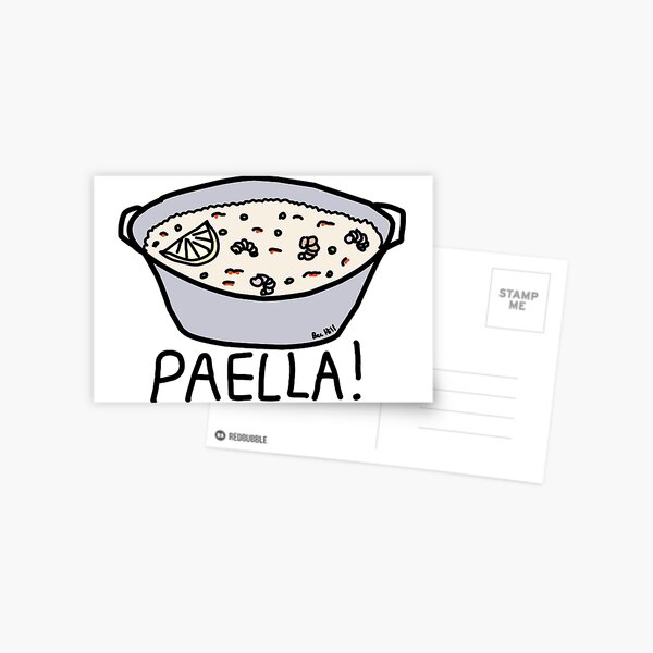 PAELLA! Postcard