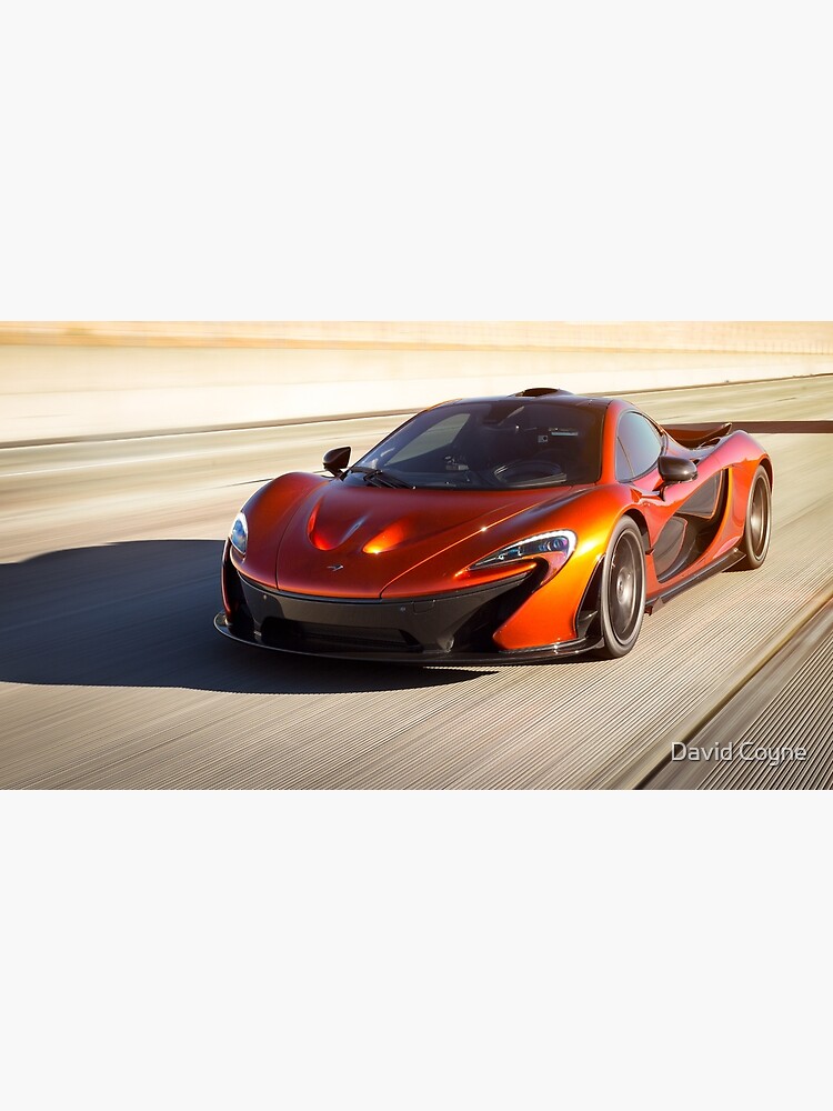 McLaren P1 Roller Poster for Sale by David Coyne