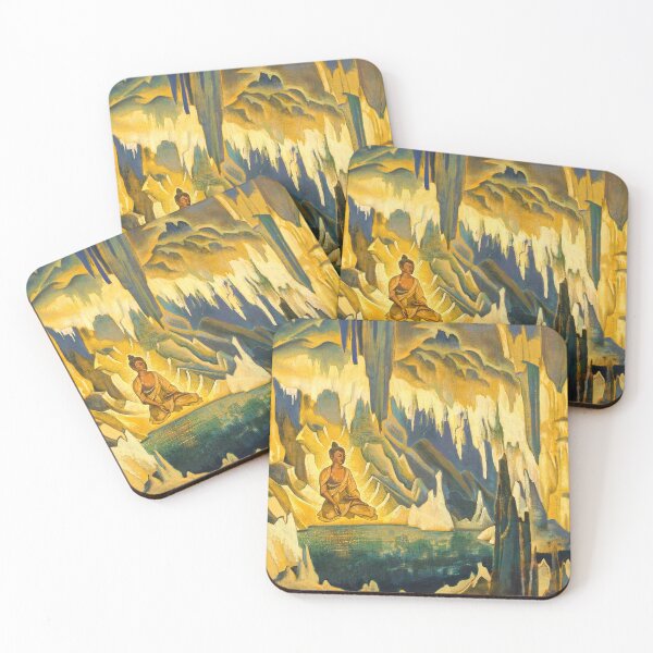 Item preview, Buddha the Conqueror - Nicholas Roerich designed and sold by Vintage Designs +.